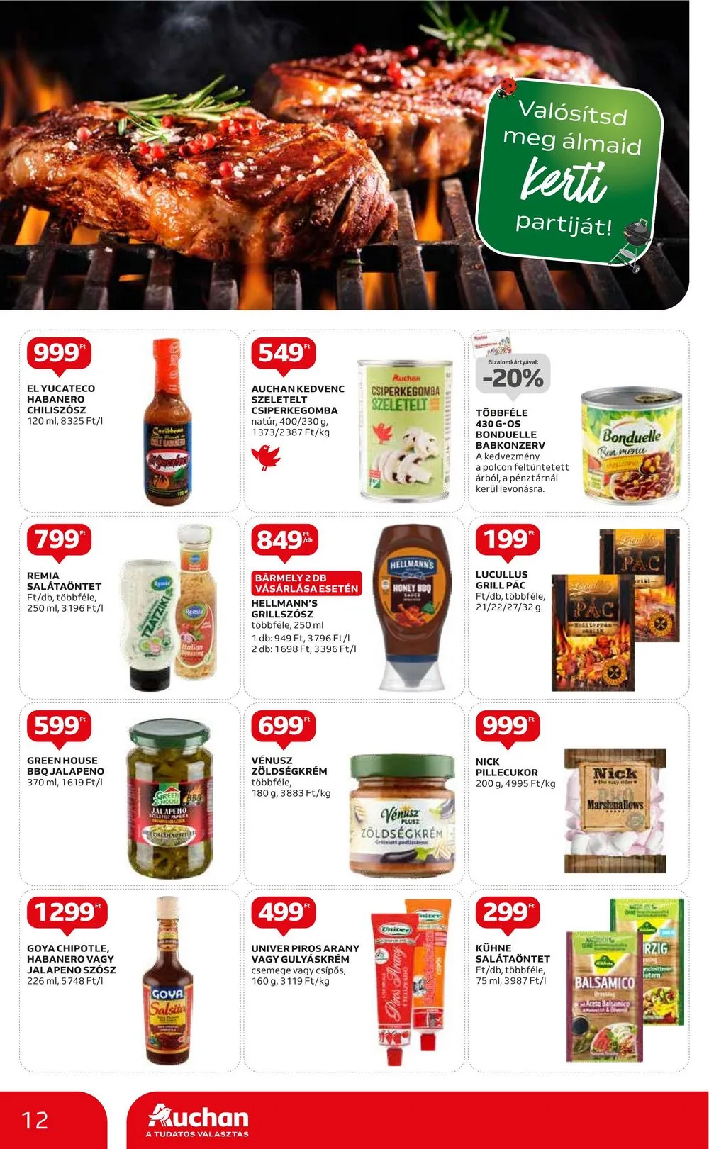 Auchan akciós újság 04.20–04.26 – 12. oldal