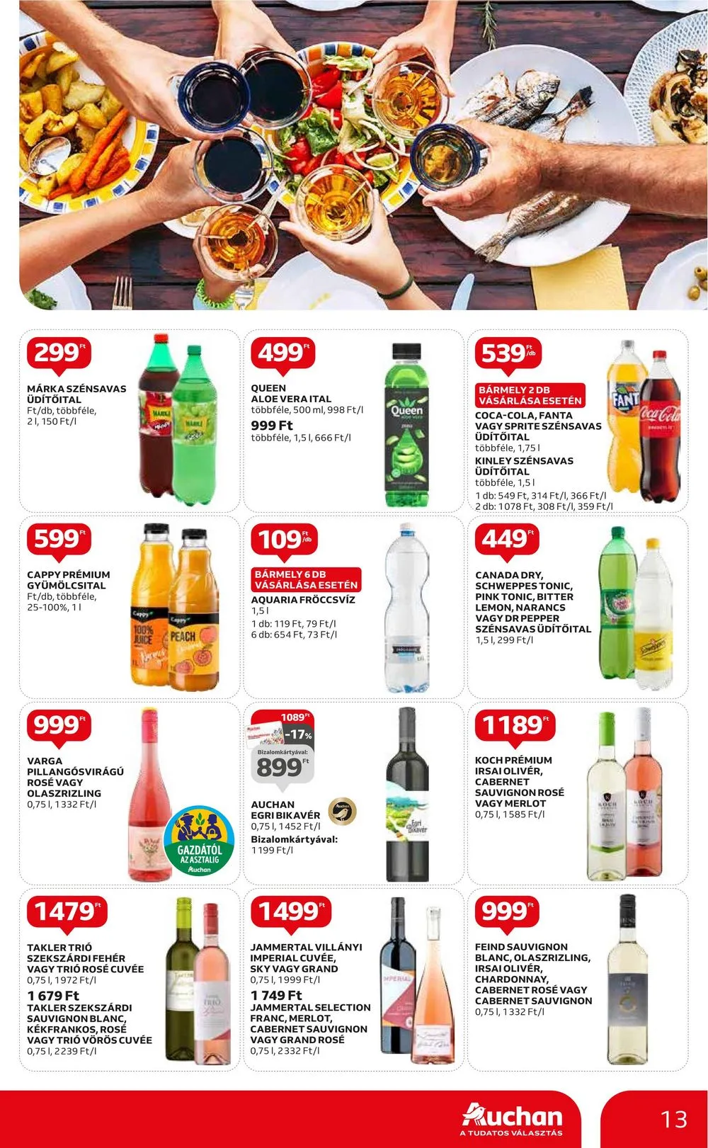 Auchan akciós újság 04.20–04.26 – 13. oldal