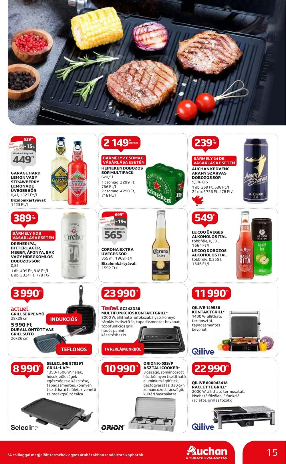 Auchan akciós újság 04.20–04.26 – 15. oldal