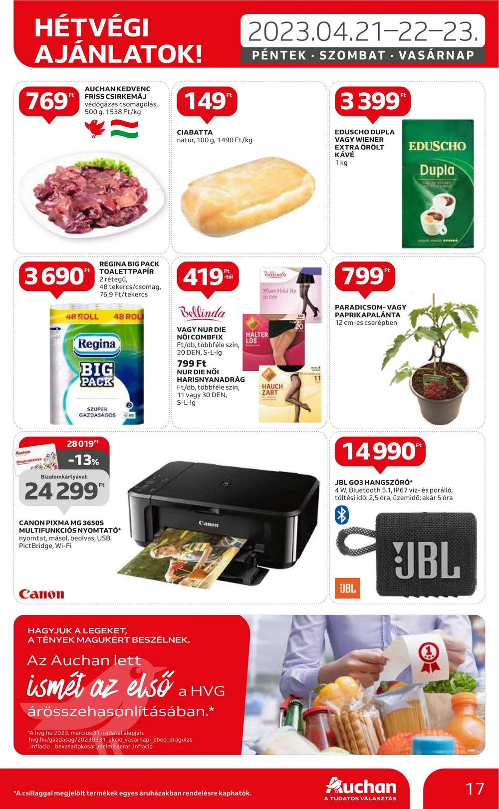 Auchan akciós újság 04.20–04.26 – 17. oldal