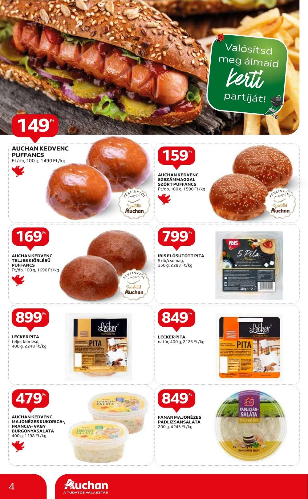 Auchan akciós újság 04.20–04.26 – 4. oldal
