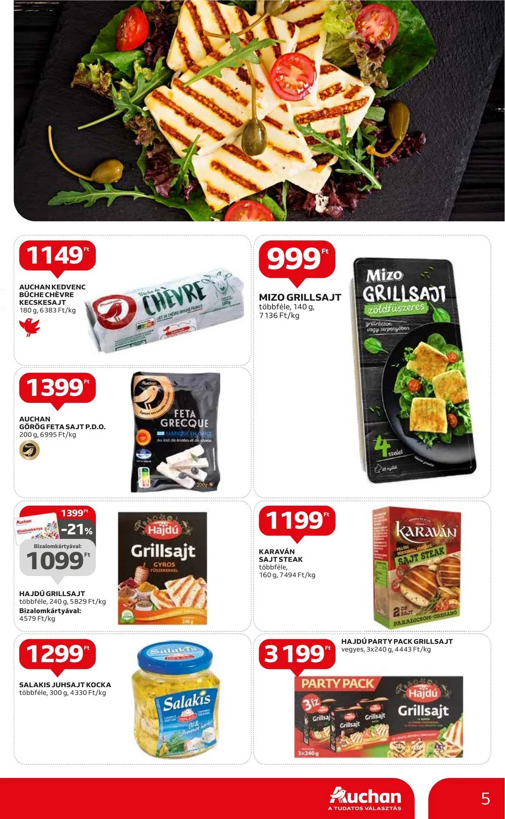 Auchan akciós újság 04.20–04.26 – 5. oldal
