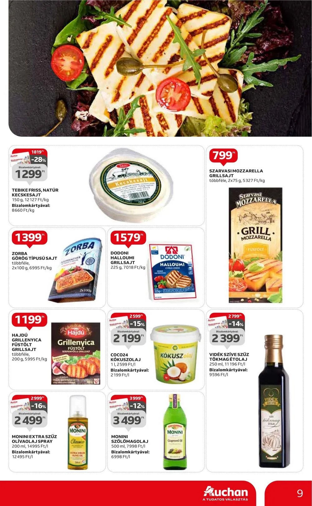 Auchan akciós újság 04.20–04.26 – 9. oldal