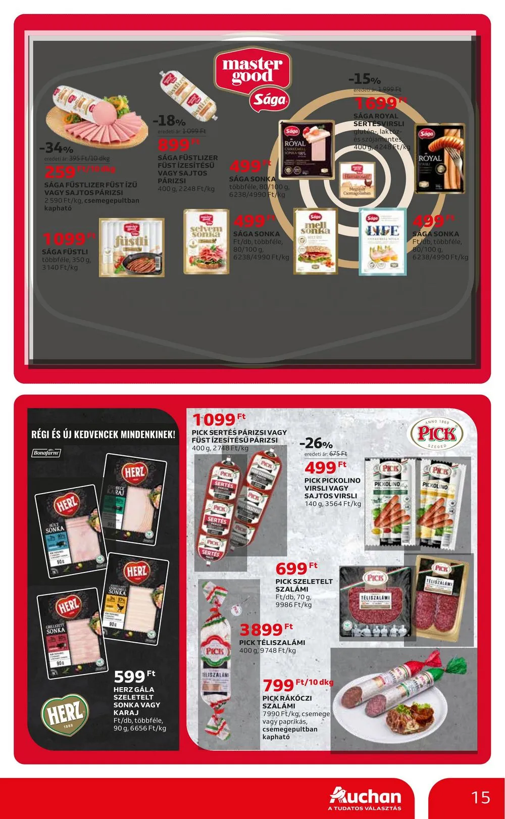 Auchan akciós újság 04.27–05.03 – 15. oldal