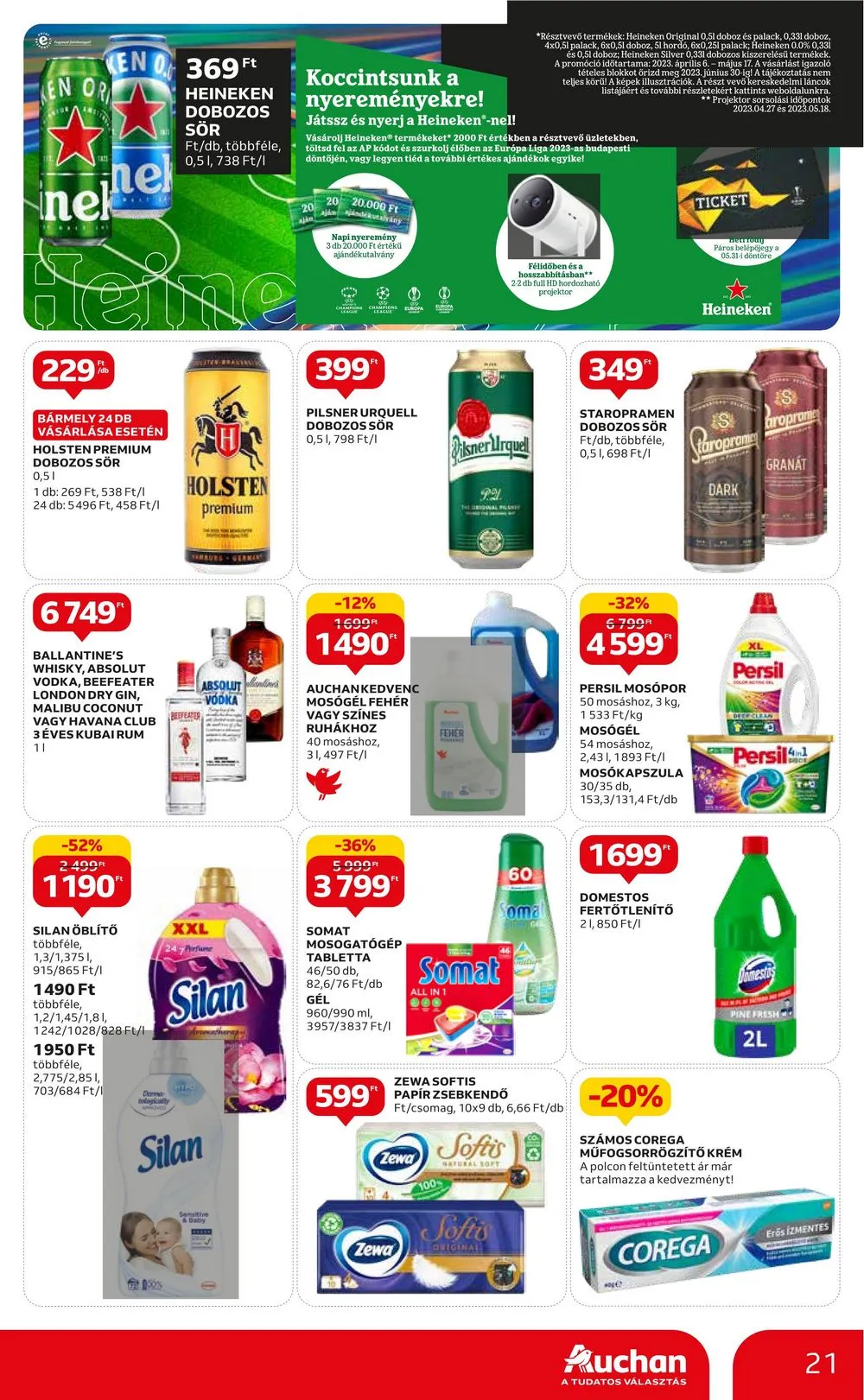 Auchan akciós újság 04.27–05.03 – 21. oldal