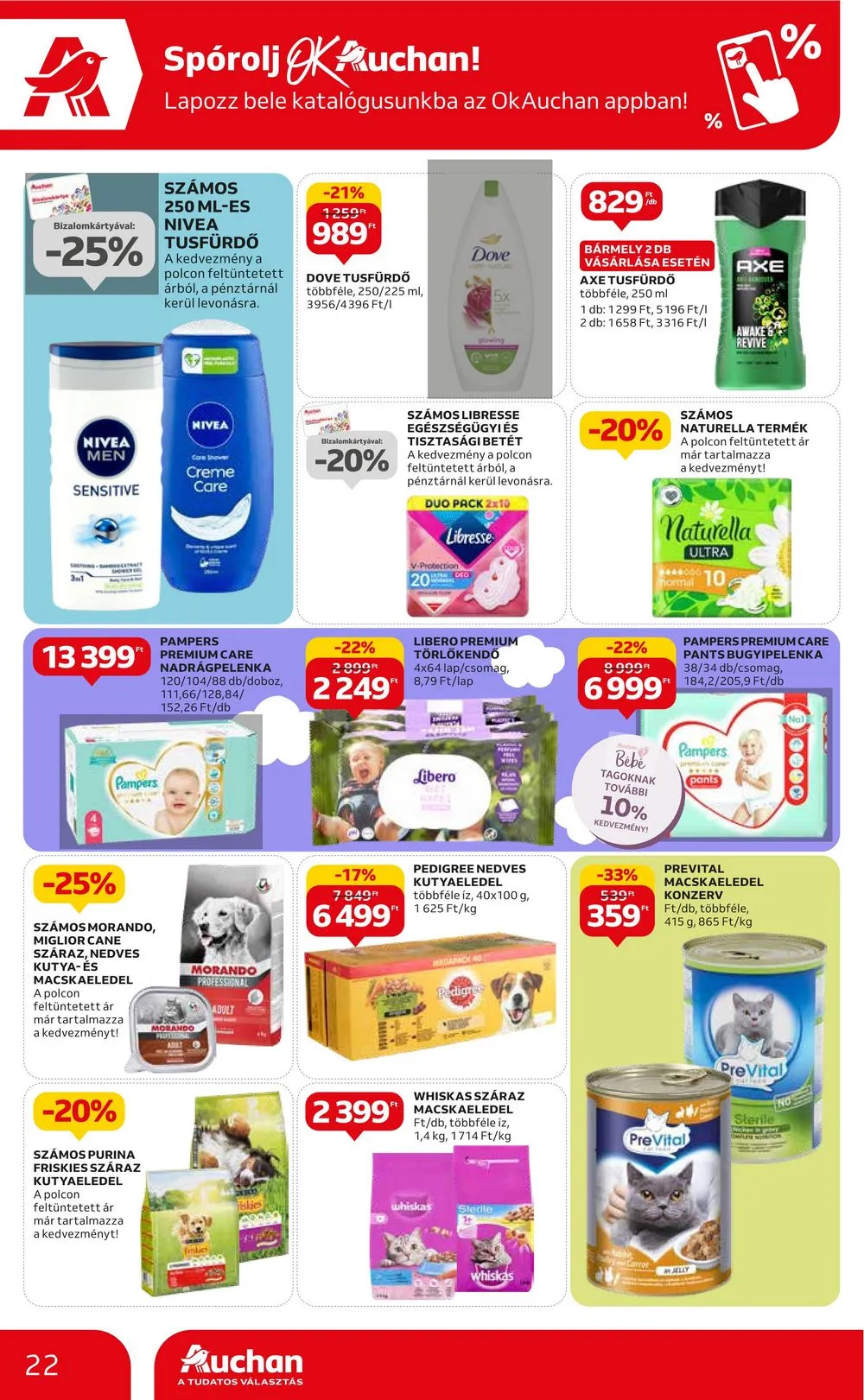 Auchan akciós újság 04.27–05.03 – 22. oldal