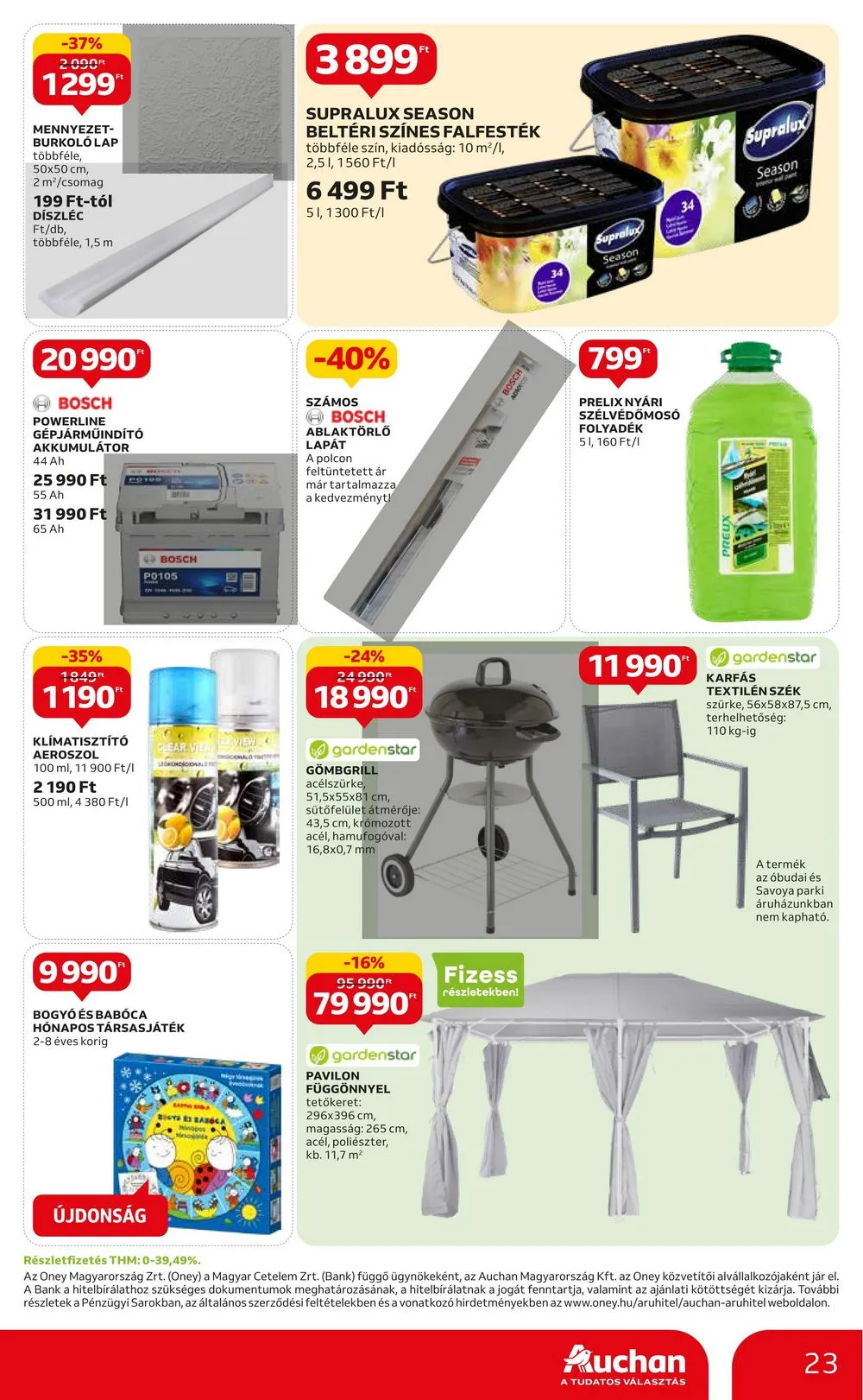 Auchan akciós újság 04.27–05.03 – 23. oldal