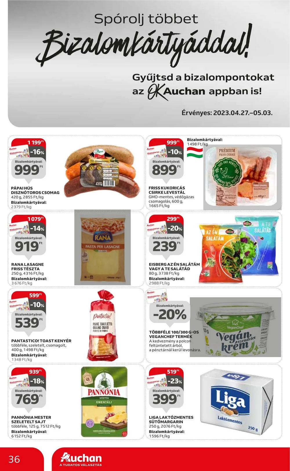Auchan akciós újság 04.27–05.03 – 36. oldal