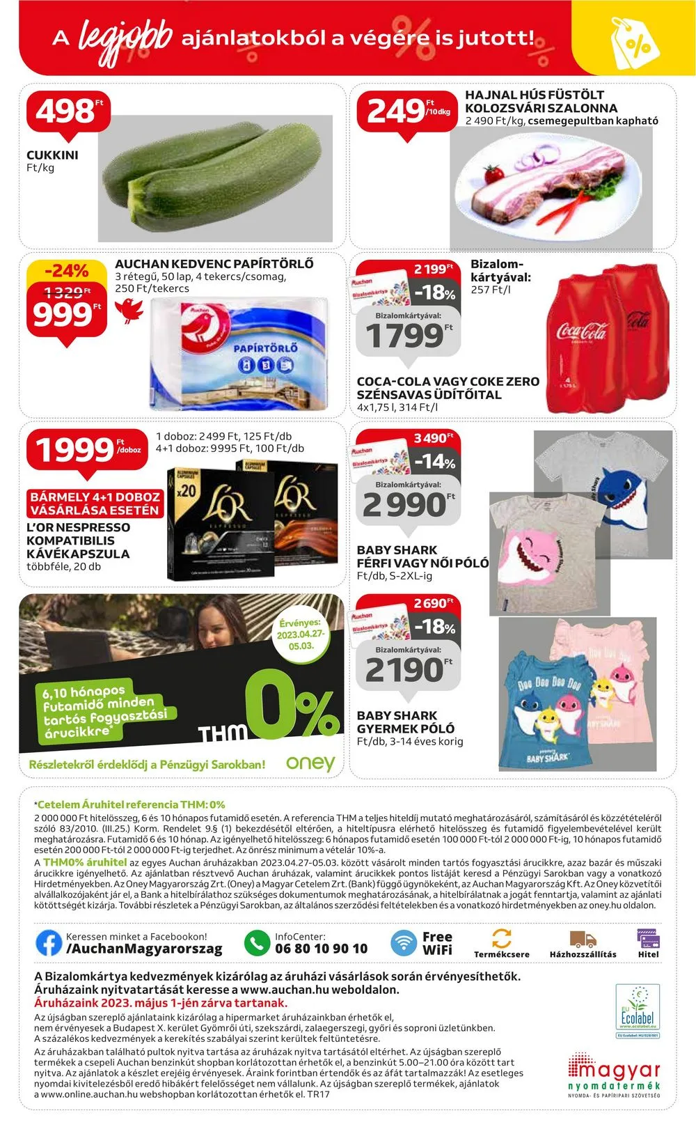 Auchan akciós újság 04.27–05.03 – 40. oldal