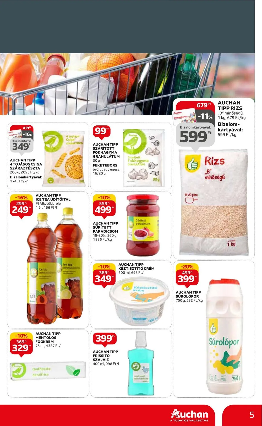 Auchan akciós újság 04.27–05.03 – 5. oldal