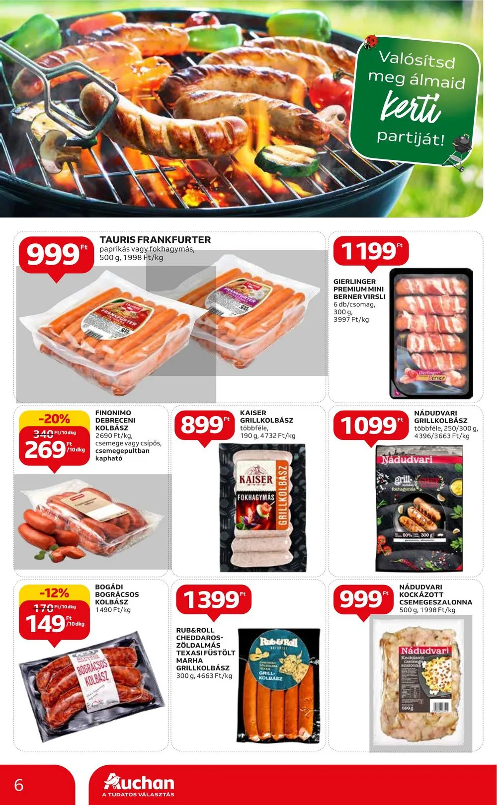 Auchan akciós újság 04.27–05.03 – 6. oldal