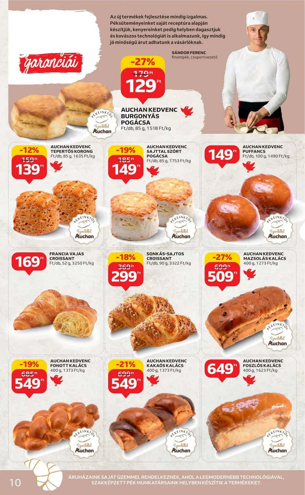 Auchan akciós újság 05.04–05.10 – 10. oldal