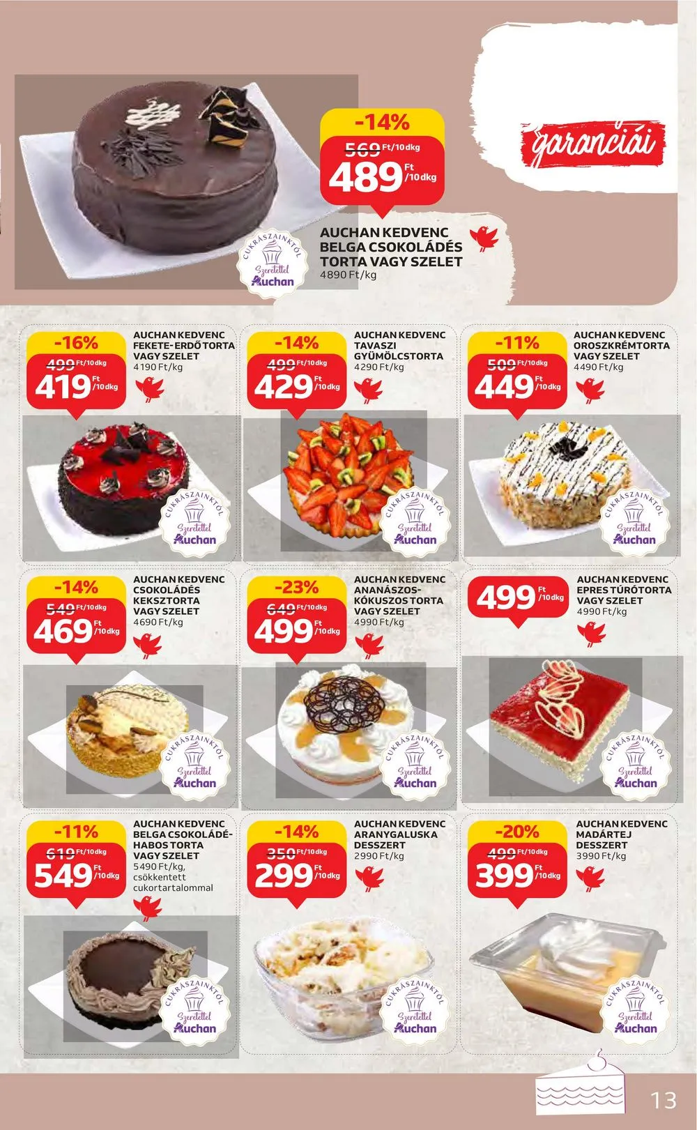 Auchan akciós újság 05.04–05.10 – 13. oldal