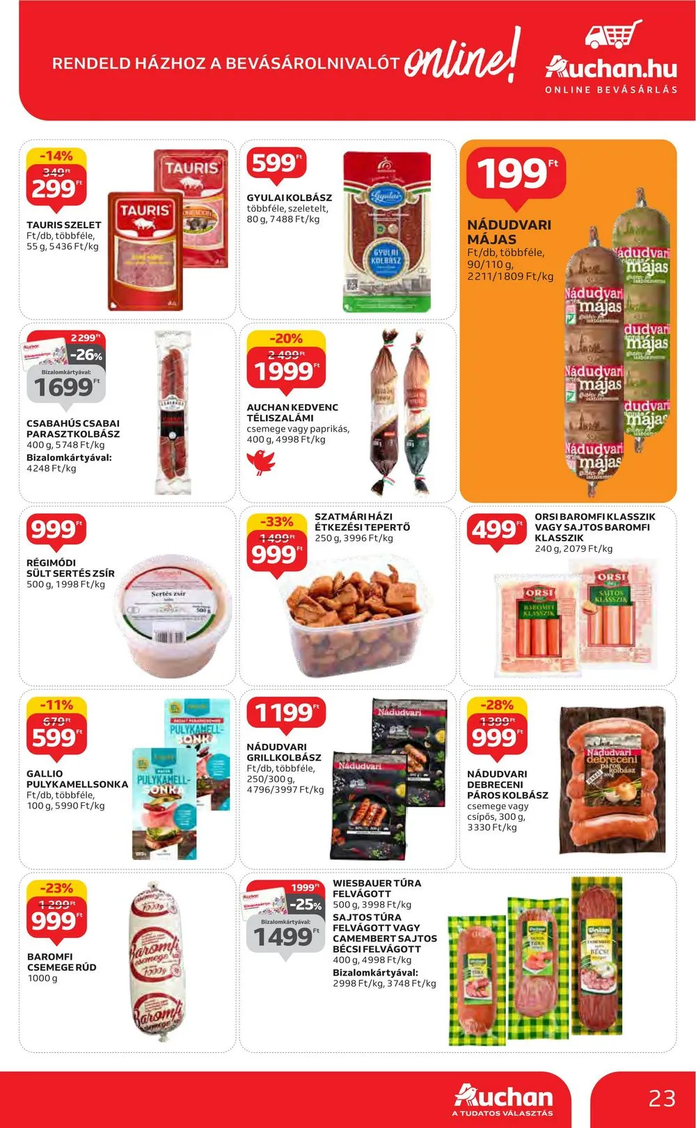 Auchan akciós újság 05.04–05.10 – 23. oldal