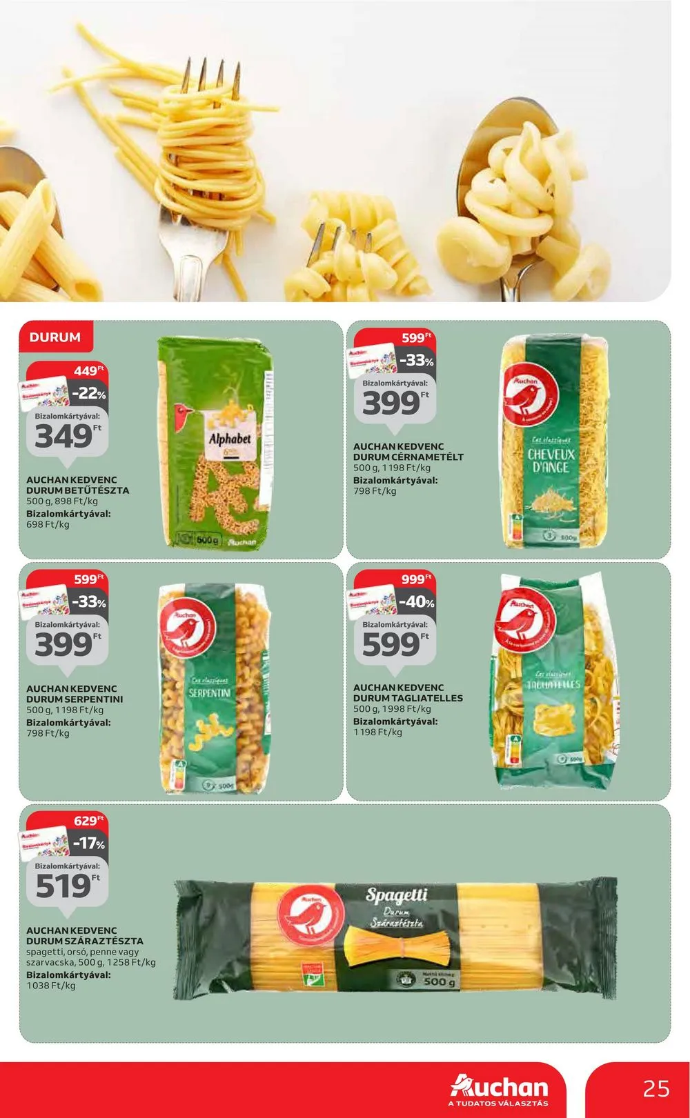 Auchan akciós újság 05.04–05.10 – 25. oldal