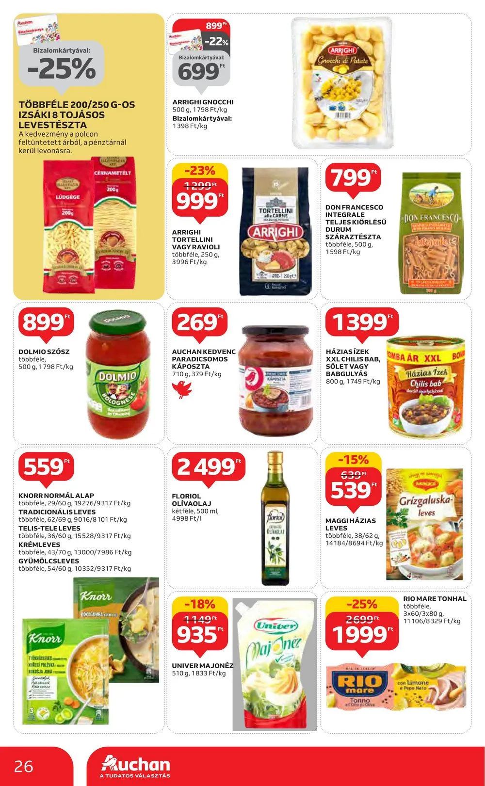 Auchan akciós újság 05.04–05.10 – 26. oldal