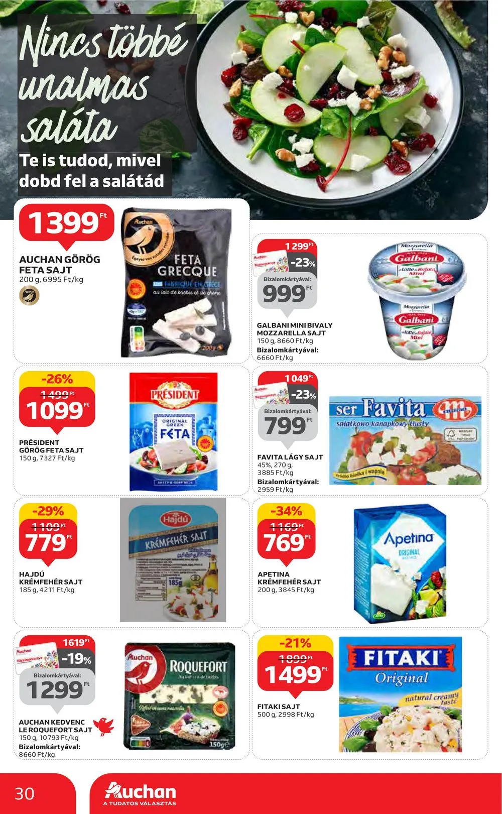 Auchan akciós újság 05.04–05.10 – 30. oldal