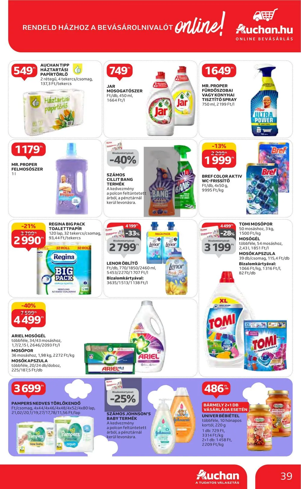 Auchan akciós újság 05.04–05.10 – 39. oldal