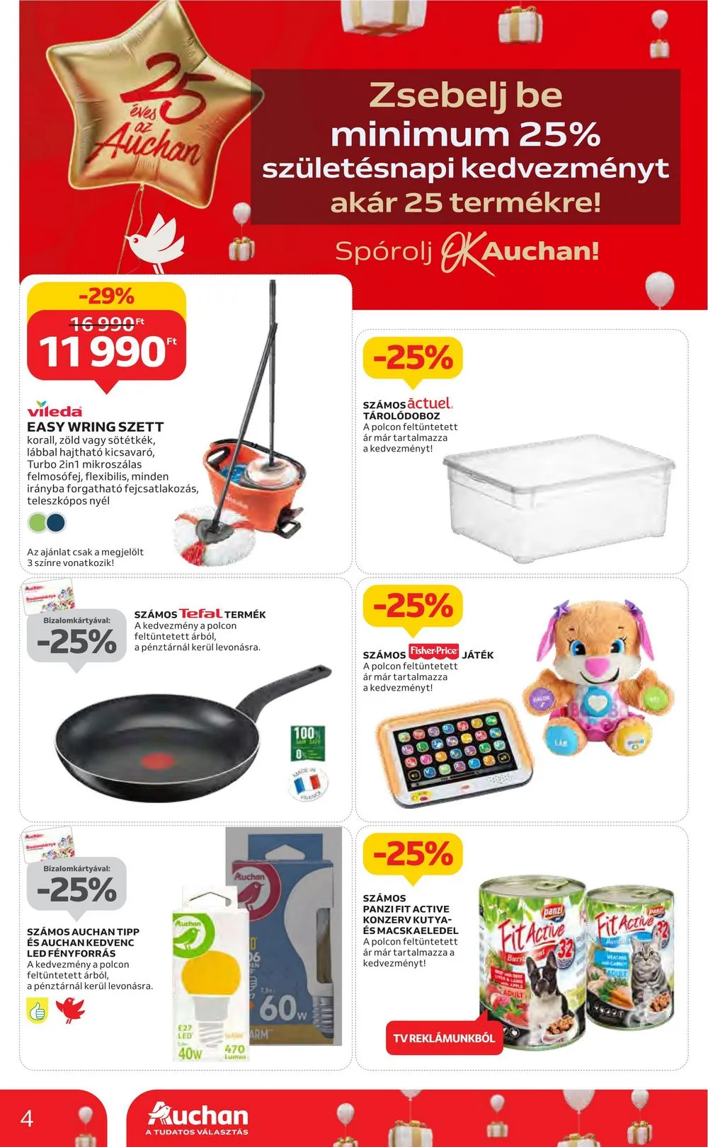 Auchan akciós újság 05.04–05.10 – 4. oldal