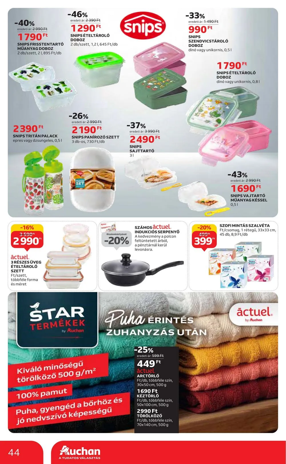 Auchan akciós újság 05.04–05.10 – 44. oldal