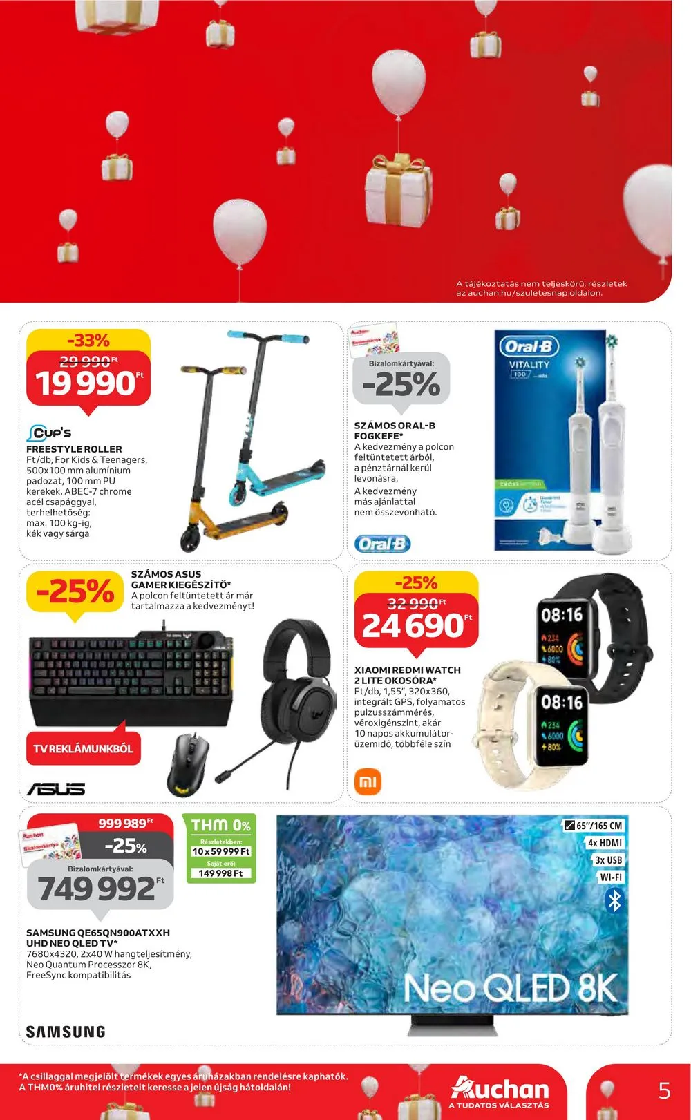 Auchan akciós újság 05.04–05.10 – 5. oldal