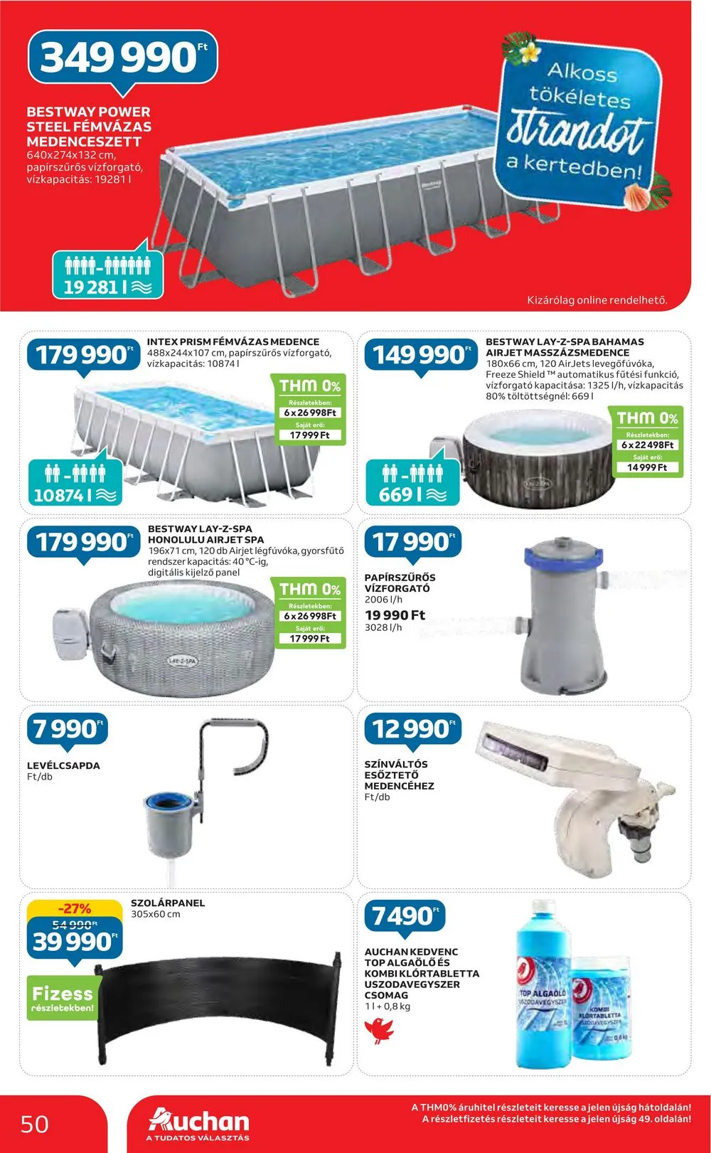 Auchan akciós újság 05.04–05.10 – 50. oldal