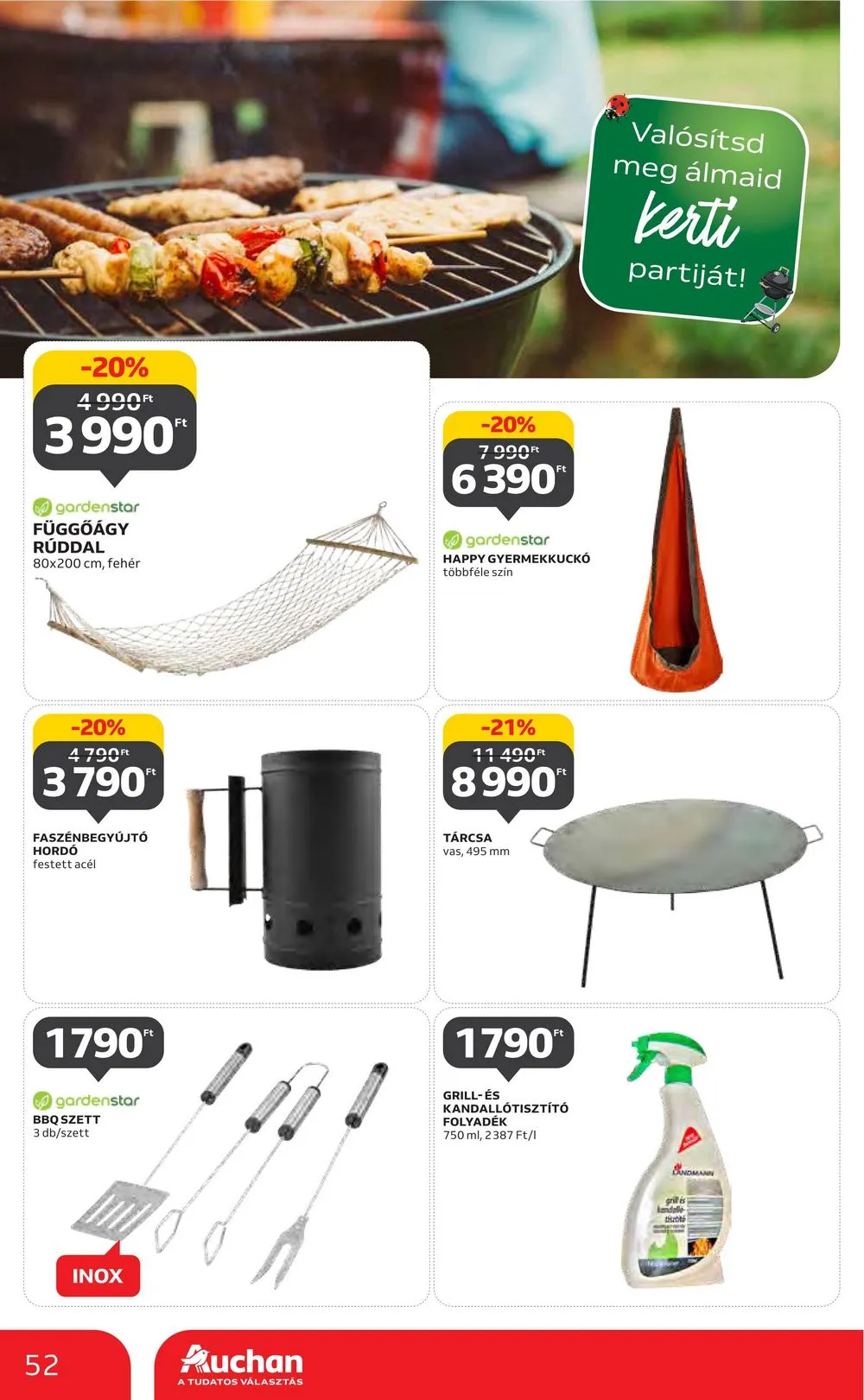 Auchan akciós újság 05.04–05.10 – 52. oldal