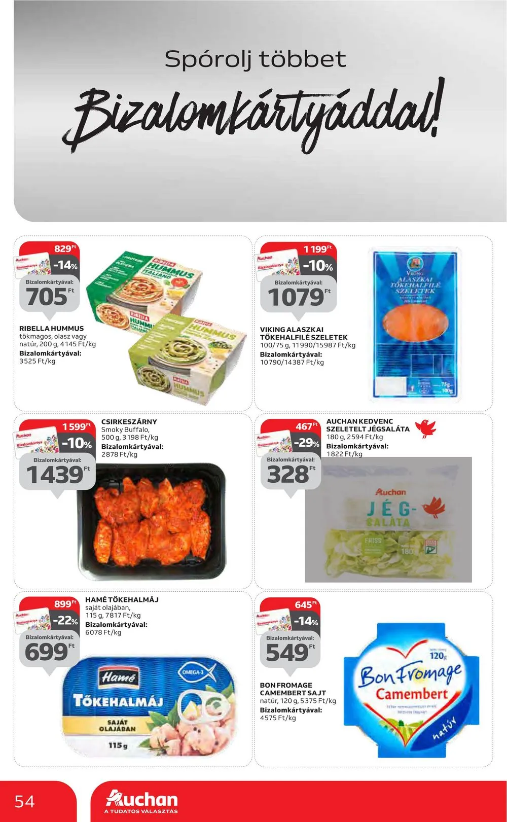 Auchan akciós újság 05.04–05.10 – 54. oldal