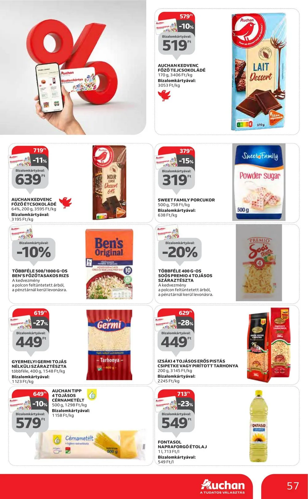 Auchan akciós újság 05.04–05.10 – 57. oldal