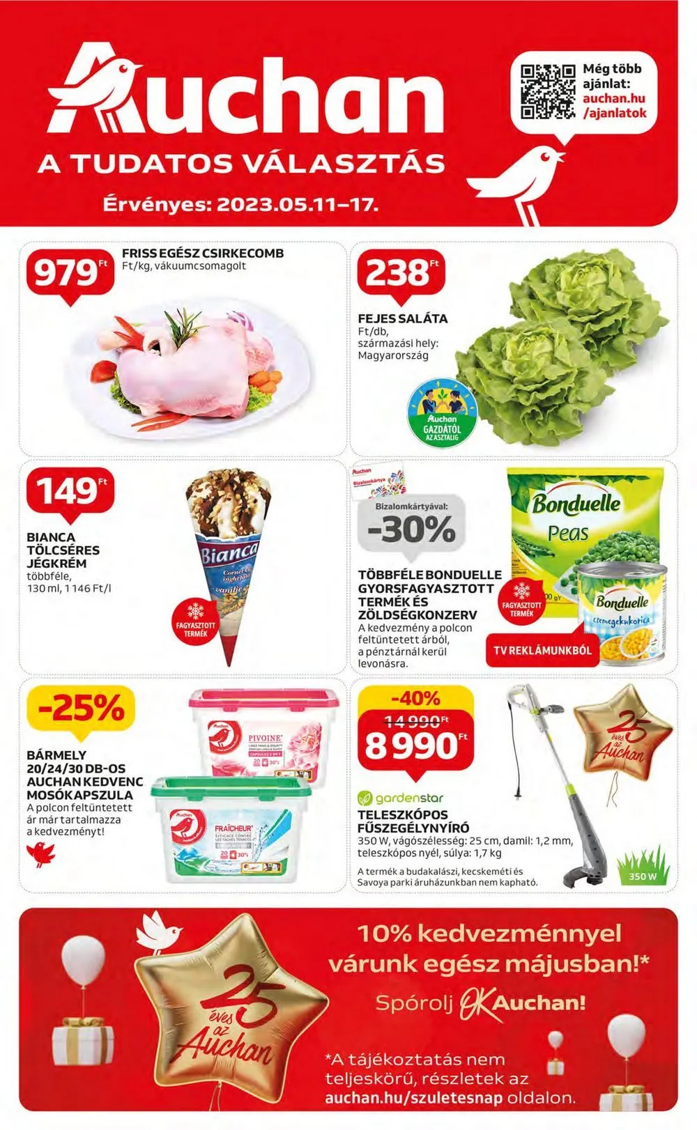 Auchan akciós újság 05.11–05.17