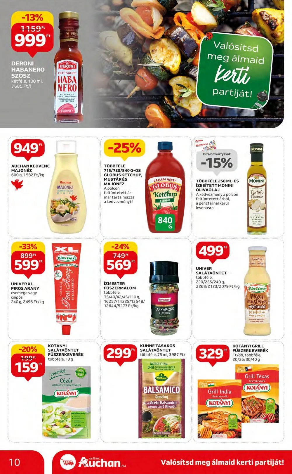 Auchan akciós újság 05.11–05.17 – 10. oldal