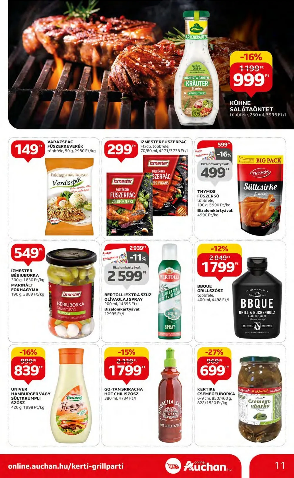 Auchan akciós újság 05.11–05.17 – 11. oldal