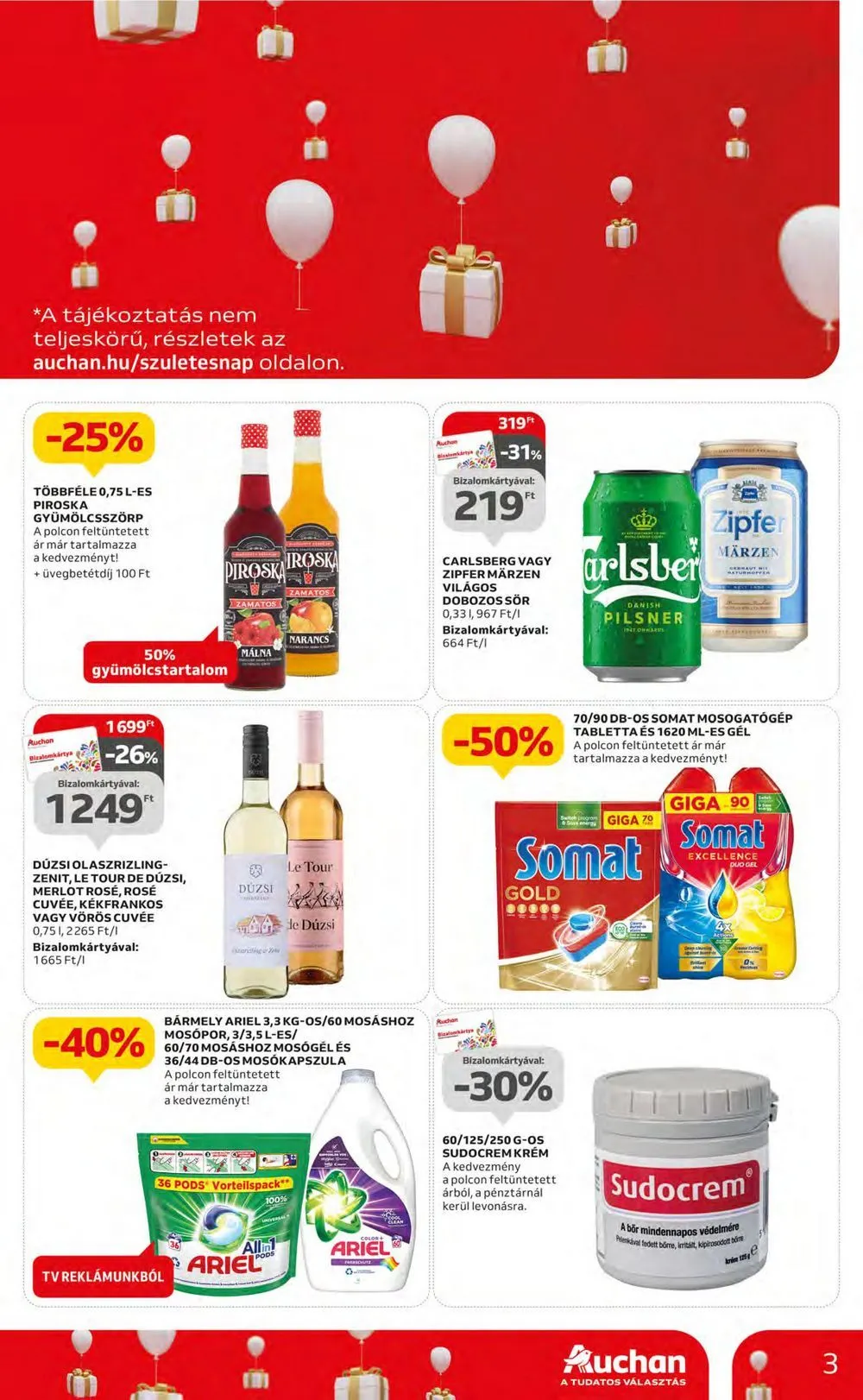 Auchan akciós újság 05.11–05.17 – 3. oldal