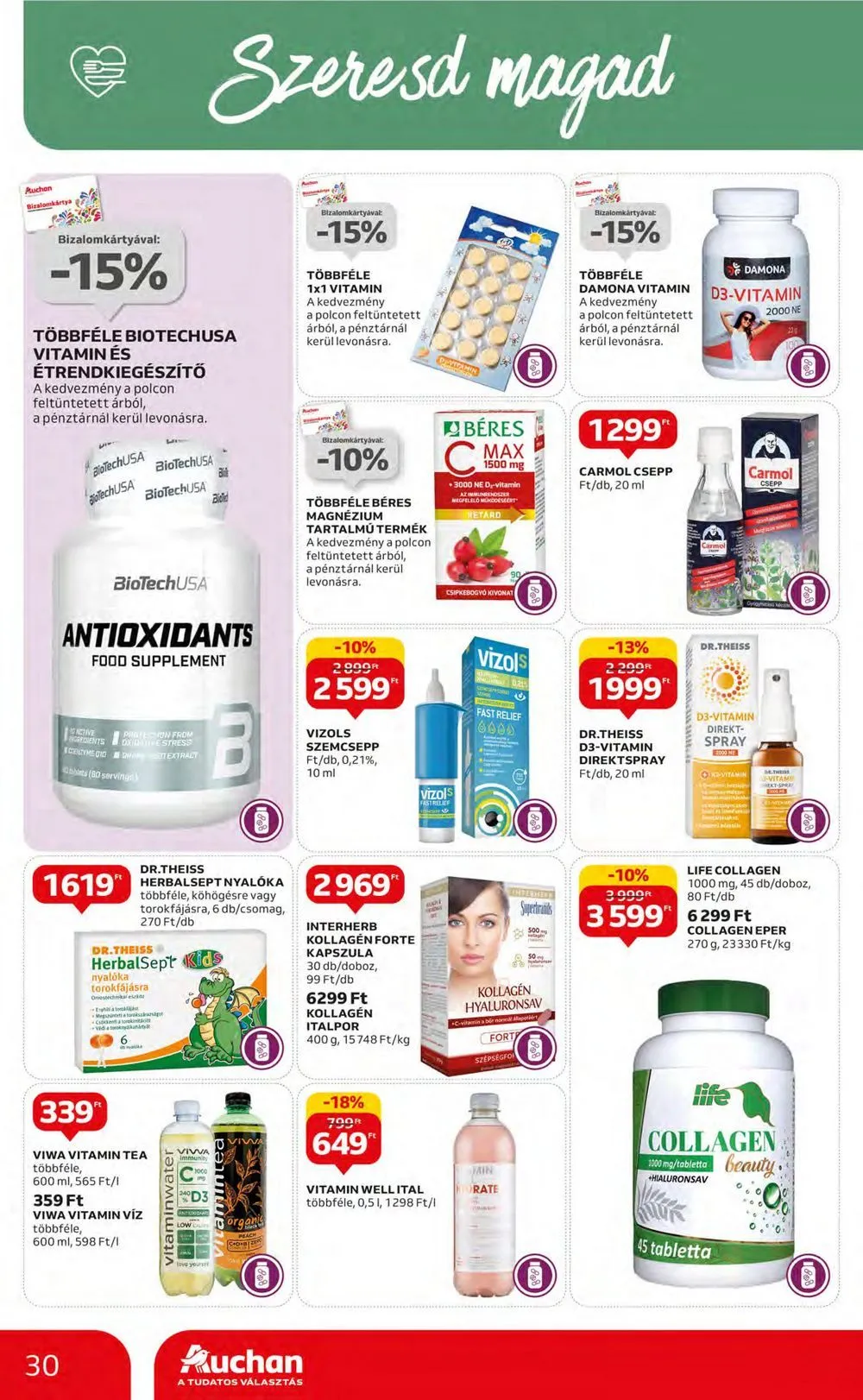 Auchan akciós újság 05.11–05.17 – 30. oldal