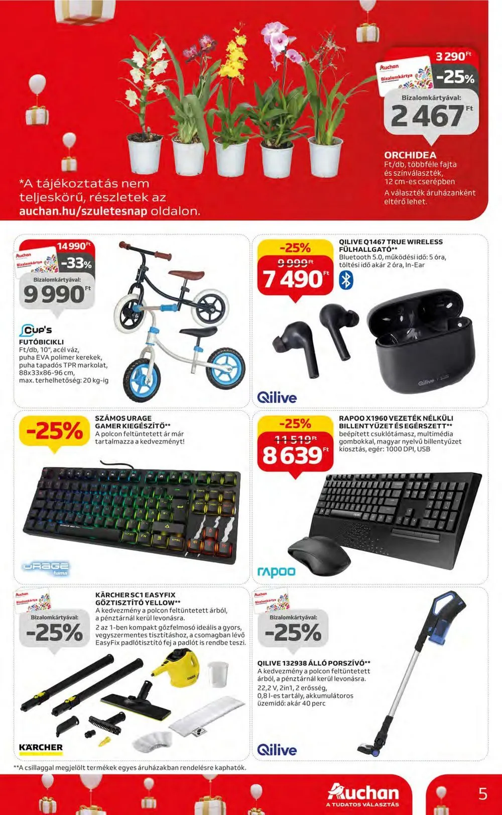 Auchan akciós újság 05.11–05.17 – 5. oldal