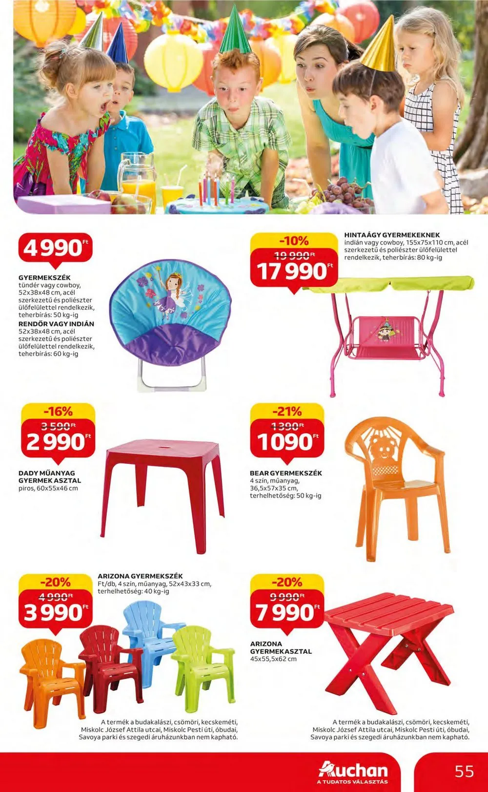 Auchan akciós újság 05.11–05.17 – 55. oldal