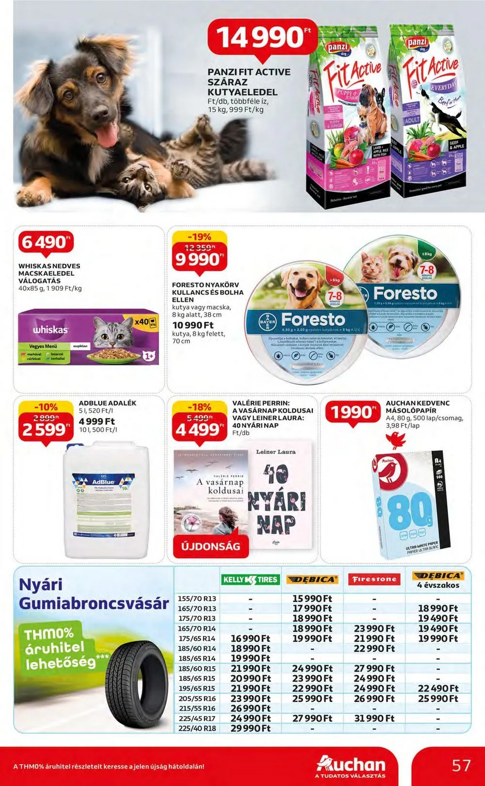 Auchan akciós újság 05.11–05.17 – 57. oldal