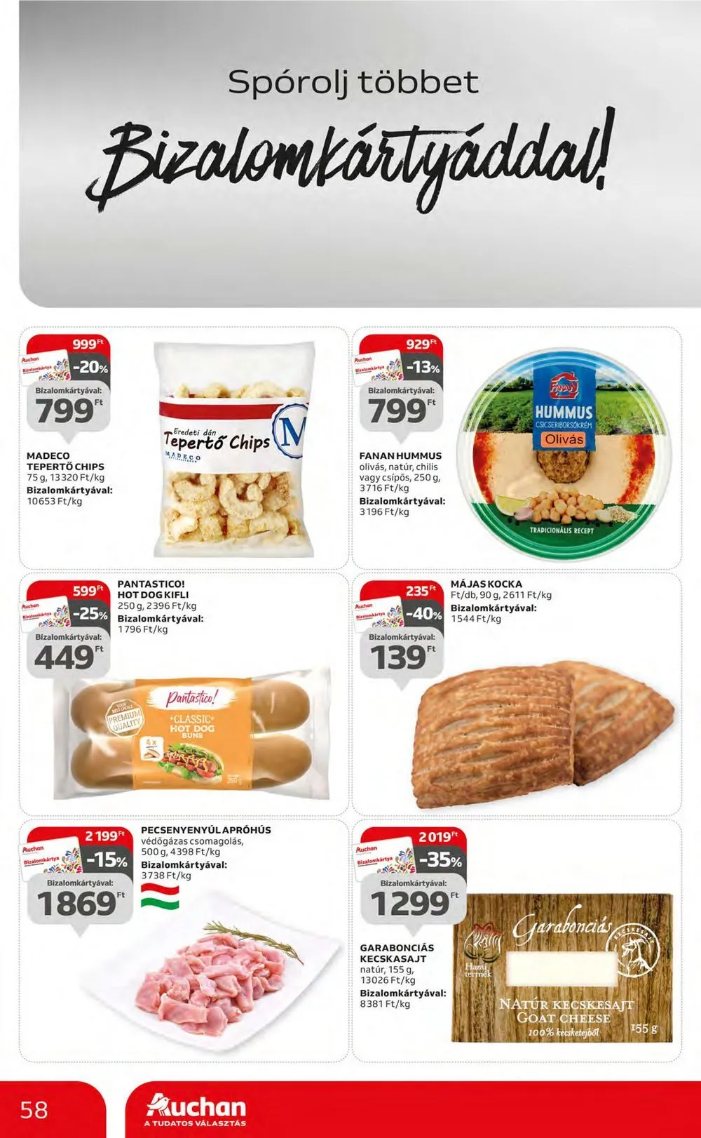 Auchan akciós újság 05.11–05.17 – 58. oldal