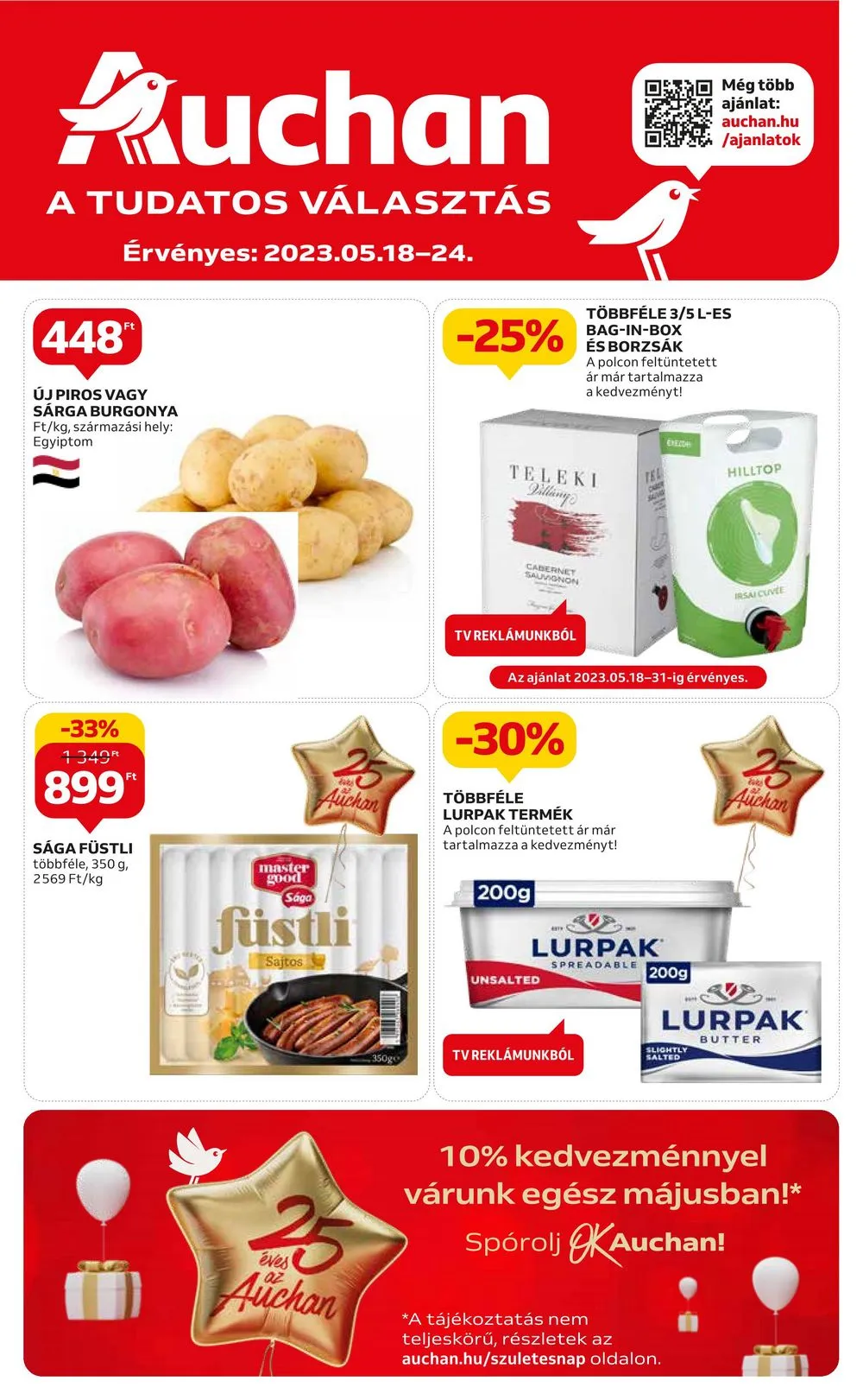 Auchan akciós újság 05.18–05.24