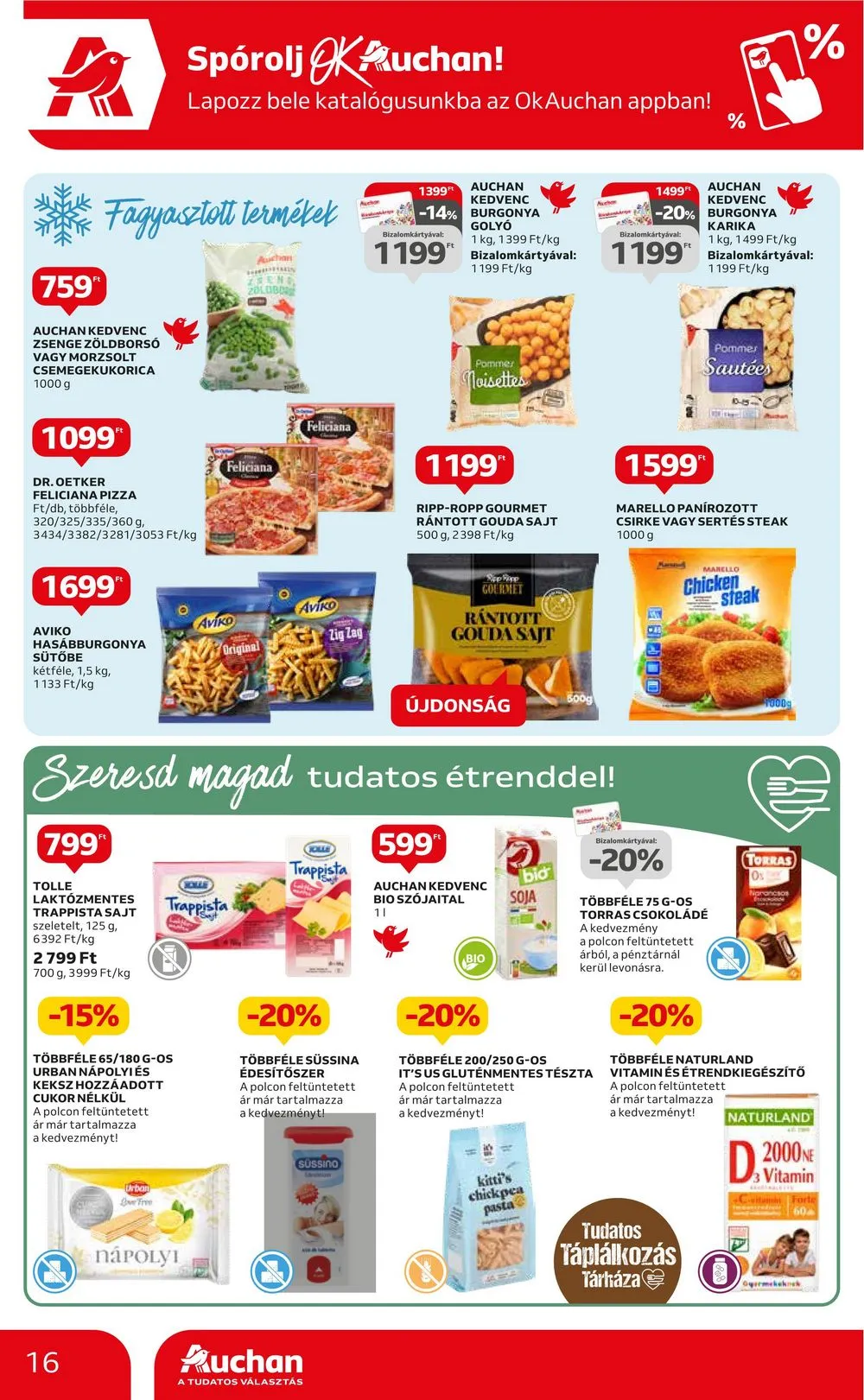 Auchan akciós újság 05.18–05.24 – 16. oldal