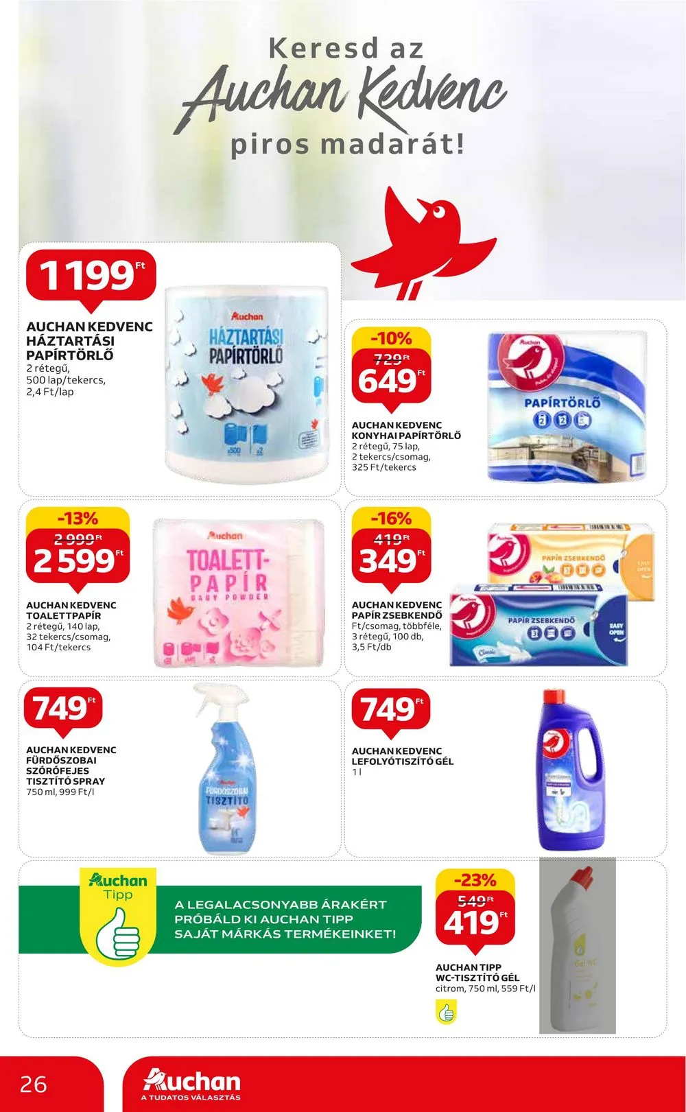 Auchan akciós újság 05.18–05.24 – 26. oldal