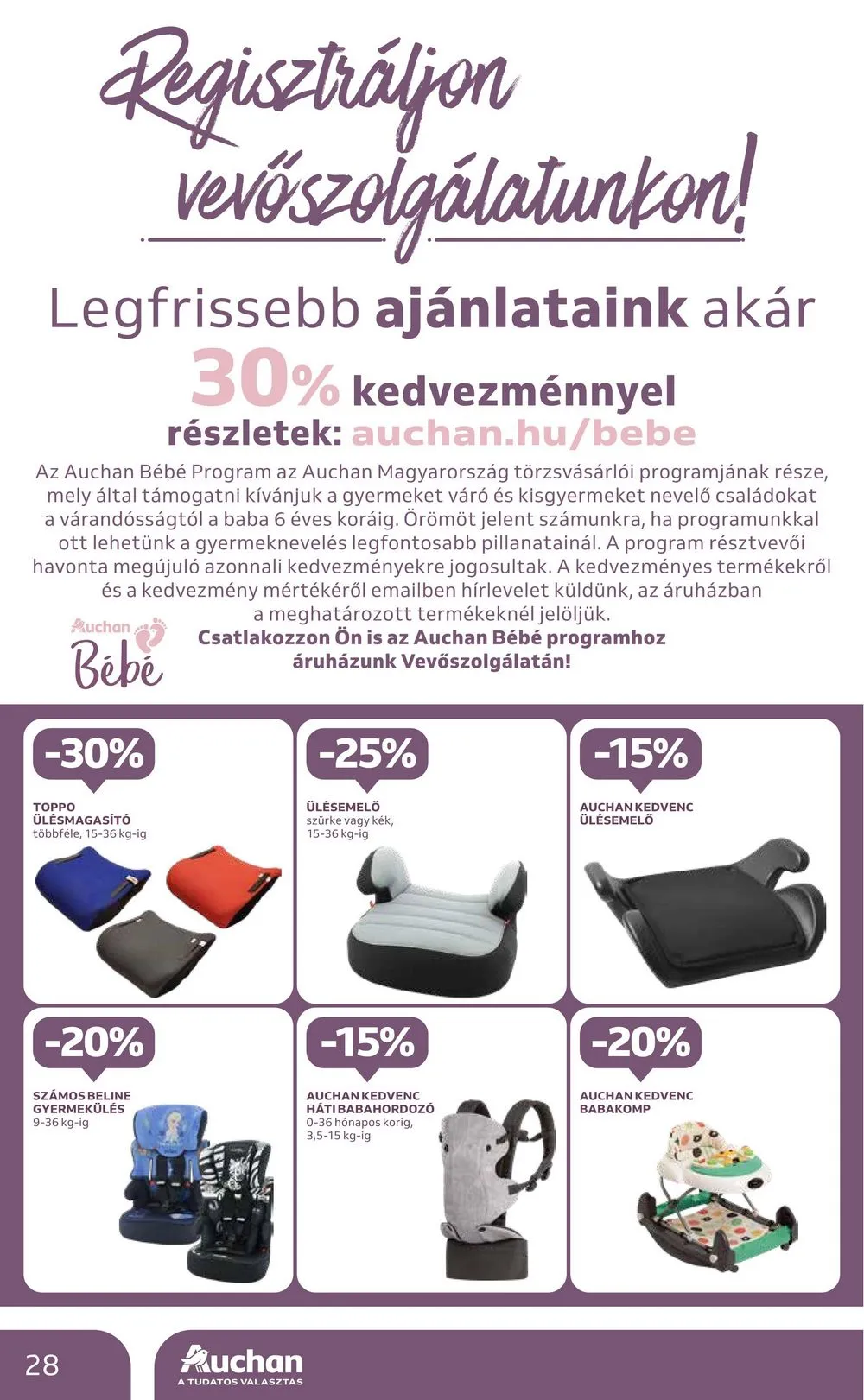 Auchan akciós újság 05.18–05.24 – 28. oldal