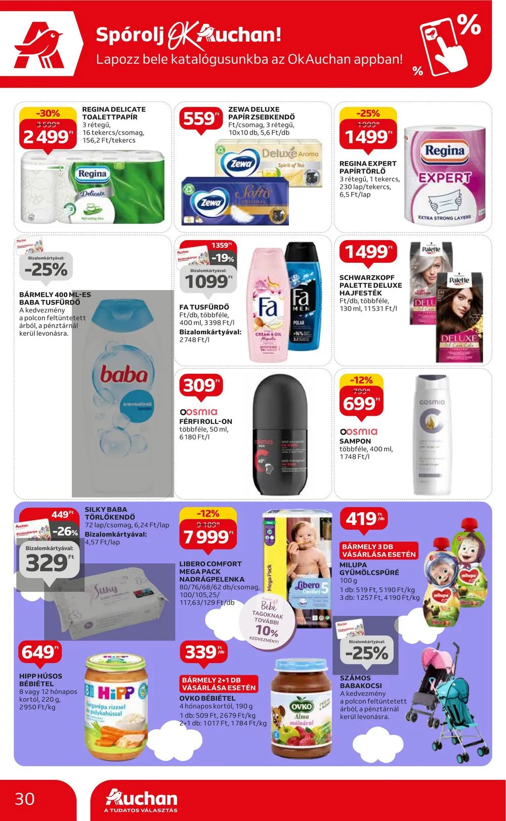 Auchan akciós újság 05.18–05.24 – 30. oldal