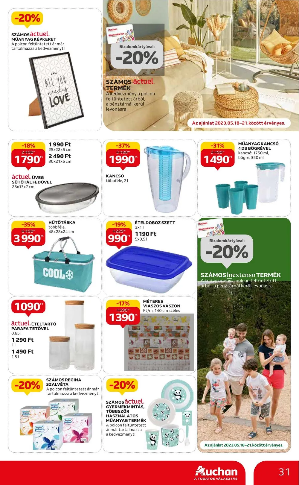 Auchan akciós újság 05.18–05.24 – 31. oldal