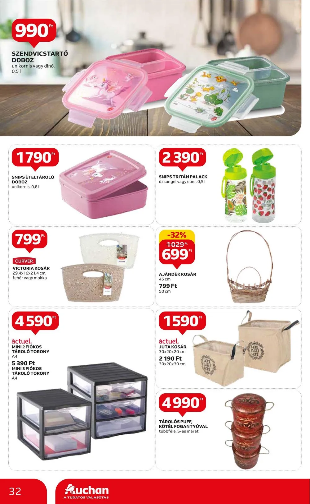 Auchan akciós újság 05.18–05.24 – 32. oldal
