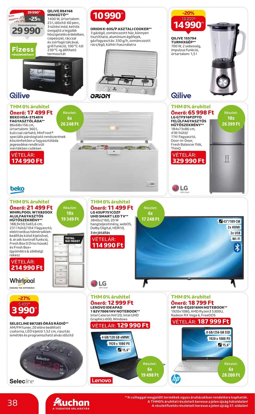 Auchan akciós újság 05.18–05.24 – 38. oldal