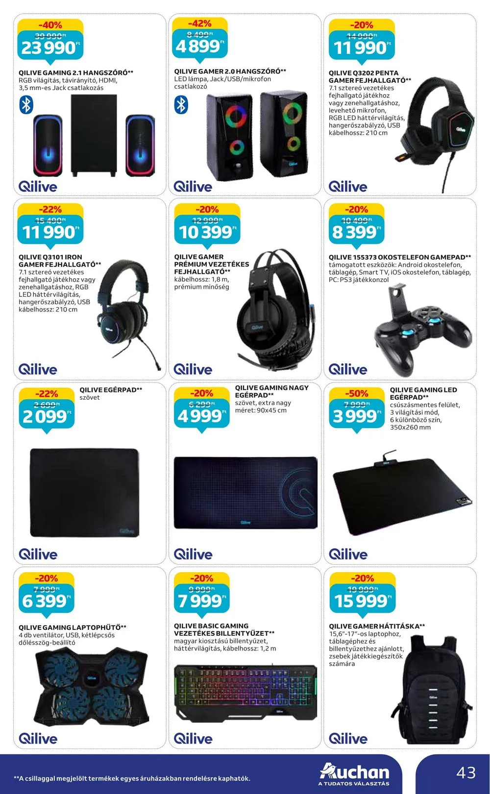 Auchan akciós újság 05.18–05.24 – 43. oldal