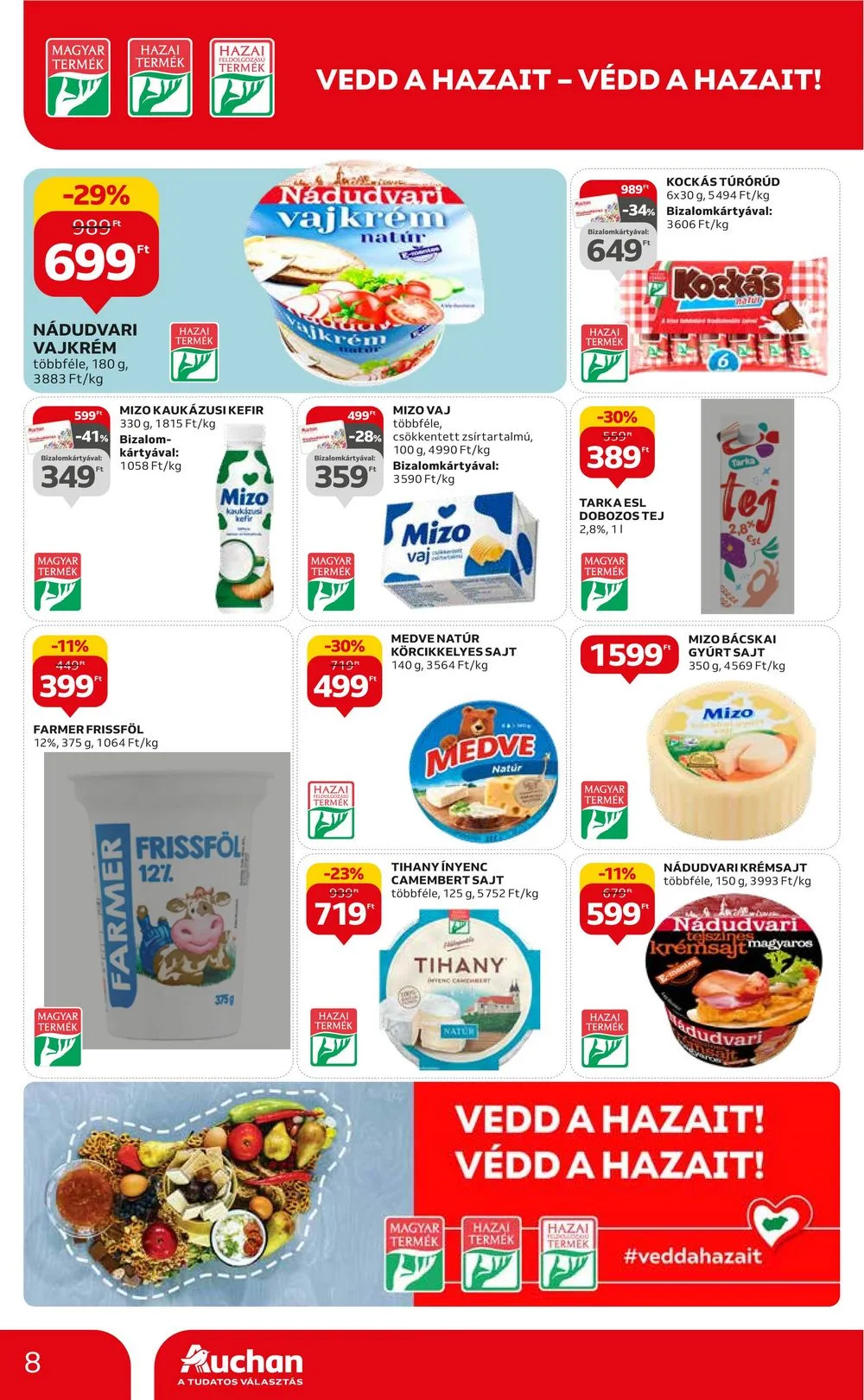 Auchan akciós újság 05.18–05.24 – 8. oldal