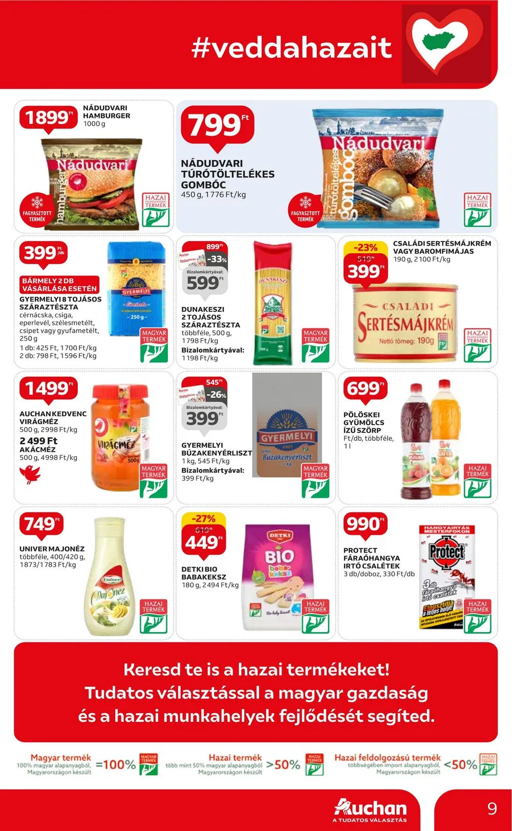 Auchan akciós újság 05.18–05.24 – 9. oldal