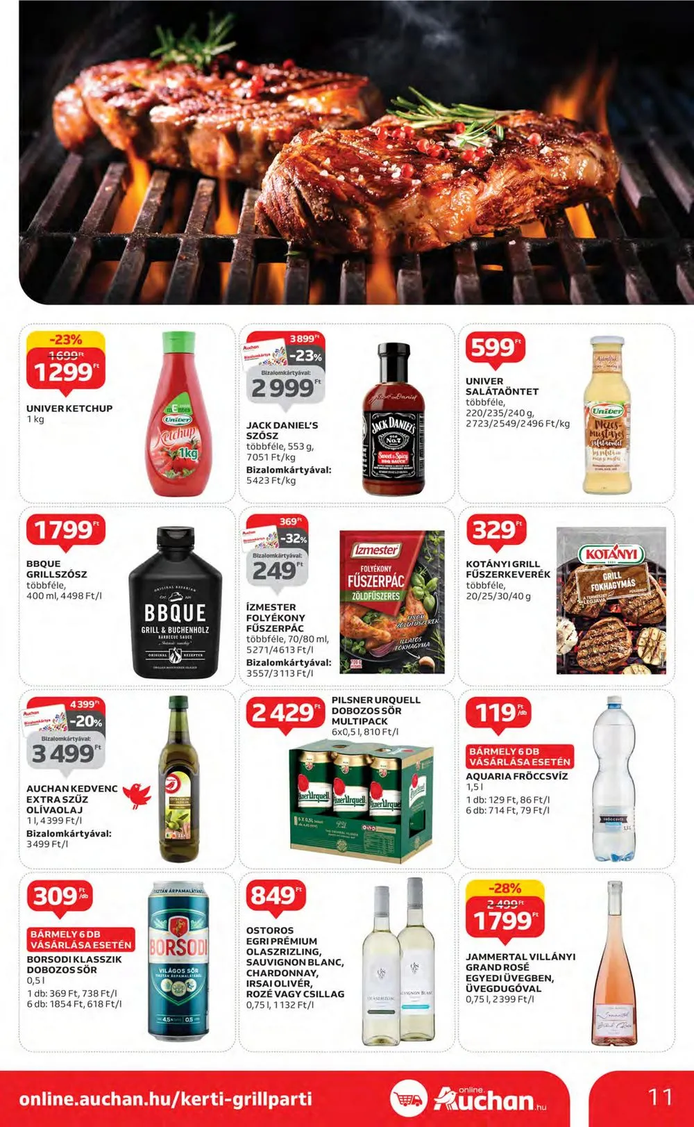 Auchan akciós újság 05.25–05.31 – 11. oldal